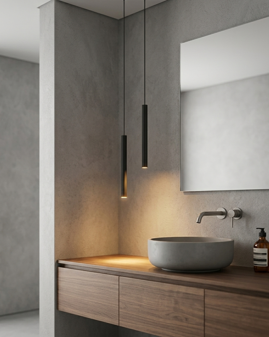 Lámpara colgante de hierro negro estilo moderno industrial