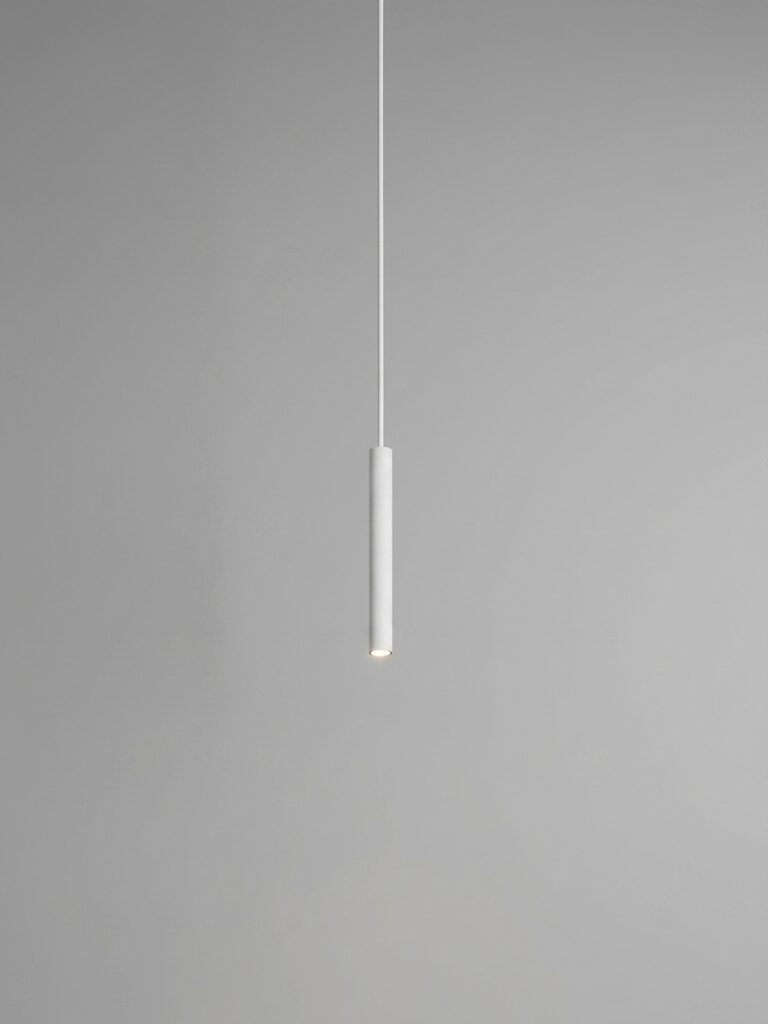 Lámpara colgante Orión 1S Blanco